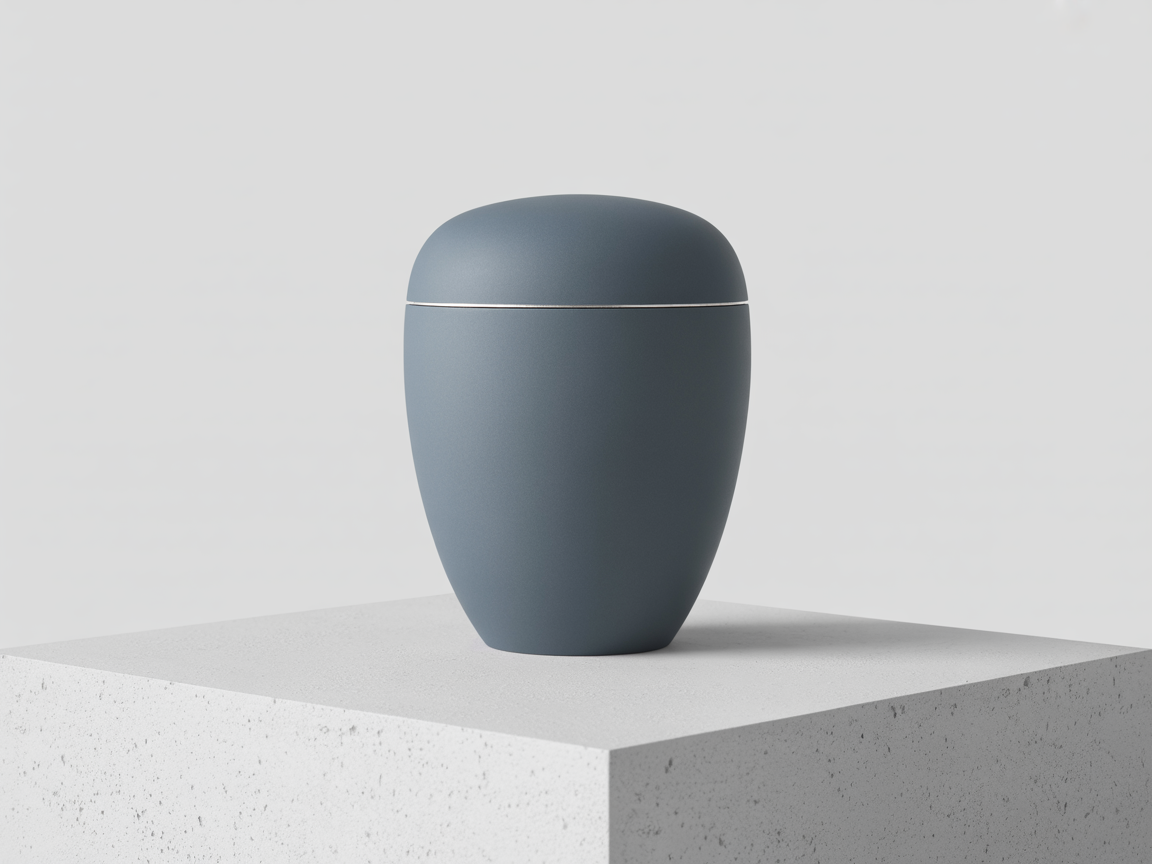 Slate Grey Budget Urn