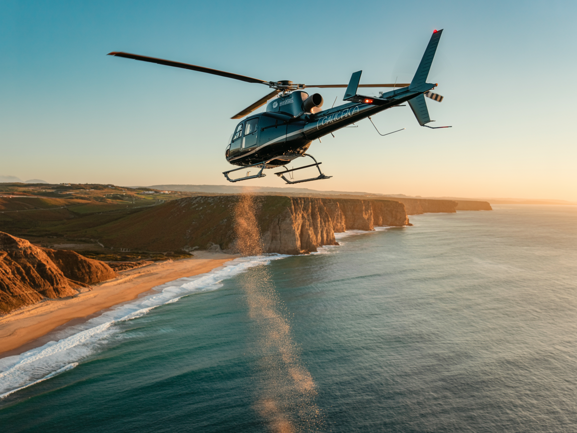 Ashes Scattering by Helicopter