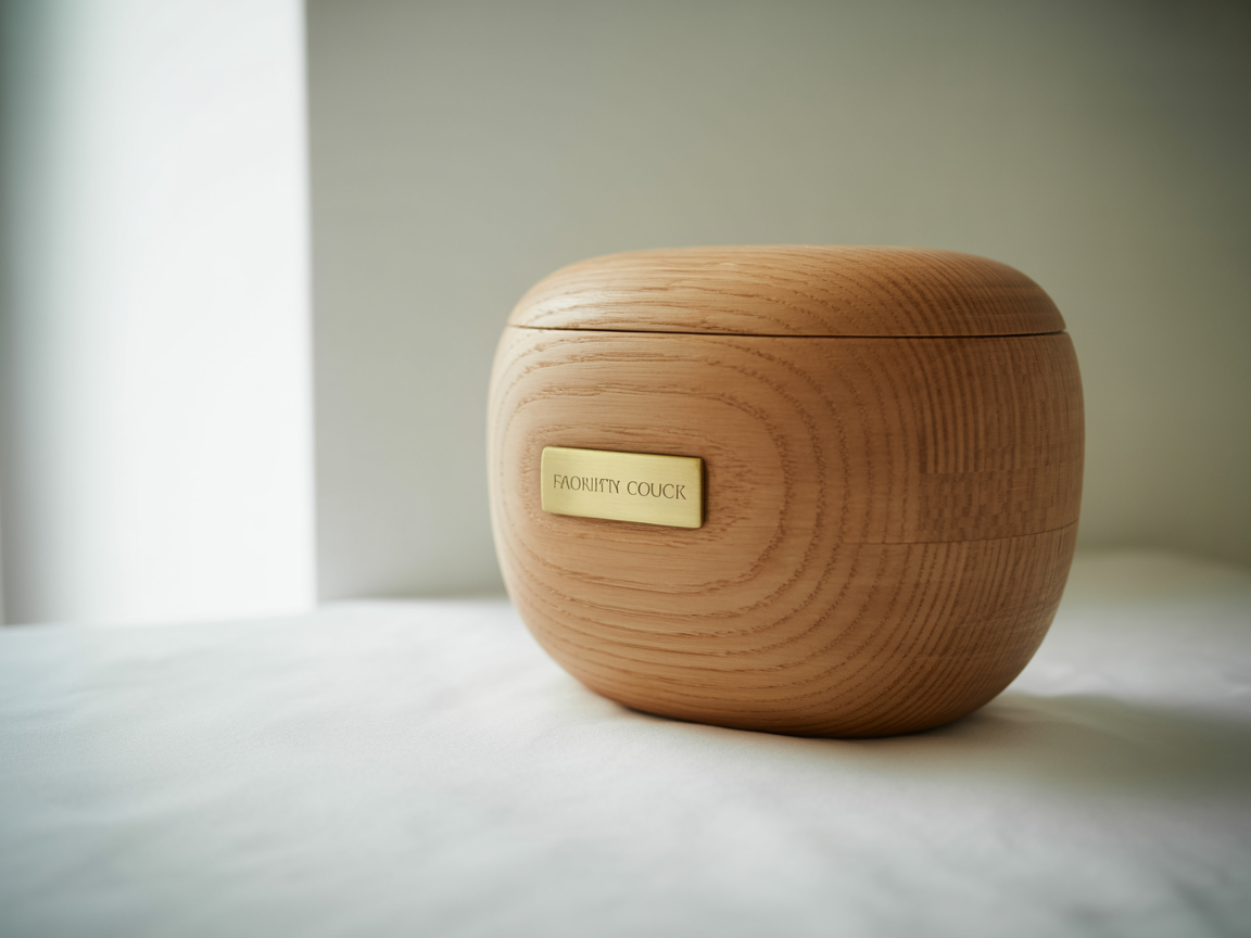 Oak Serenity Urn