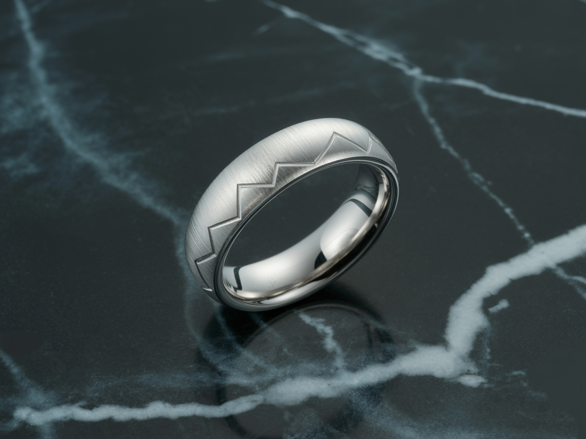 Platinum Memory Ring