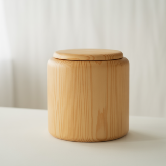 Natural Wood Budget Urn